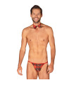 OBSESSIVE - MS MERRILO THONG & BOW TIE ONE SIZE