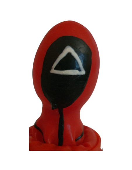 CONDOMERIE PRESERVATIVO DECORATIVO PINTADO A MANO TRINGULO CONDOMERIE PRESERVATIVO DECORATIVO PINTADO A MANO TRINGULO