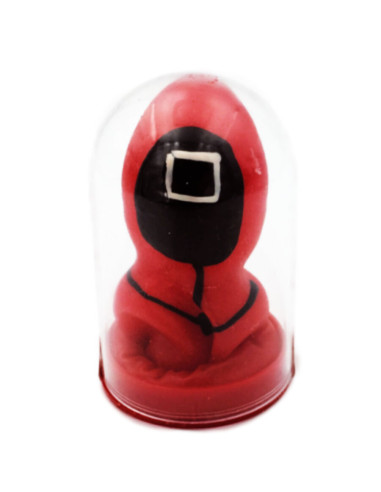 CONDOMERIE PRESERVATIVO DECORATIVO PINTADO A MANO CUADRADO