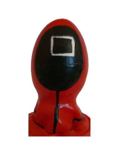 CONDOMERIE PRESERVATIVO DECORATIVO PINTADO A MANO CUADRADO