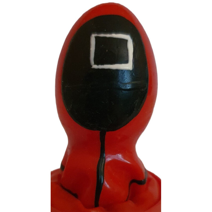 CONDOMERIE PRESERVATIVO DECORATIVO PINTADO A MANO CUADRADO