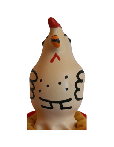 CONDOMERIE PRESERVATIVO DECORATIVO PINTADO A MANO GALLO ENGREIDO