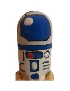 CONDOMERIE PRESERVATIVO DECORATIVO PINTADO A MANO ROBOT