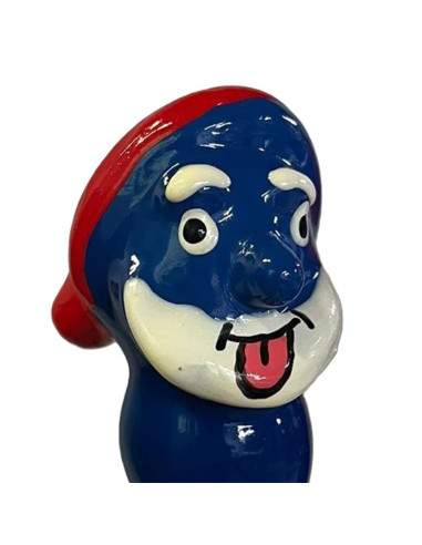 CONDOMERIE PRESERVATIVO DECORATIVO PINTADO A MANO ABUELO AZUL