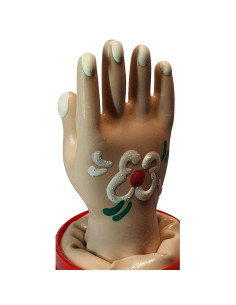 CONDOMERIE PRESERVATIVO DECORATIVO PINTADO A MANO MANO MODELO 2