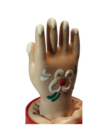 CONDOMERIE PRESERVATIVO DECORATIVO PINTADO A MANO MANO MODELO 2