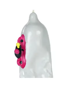 CONDOMERIE PRESERVATIVO DECORATIVO PINTADO A MANO MOTO XL