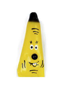 CONDOMERIE PRESERVATIVO DECORATIVO PINTADO A MANO PLATANO MODELO XL