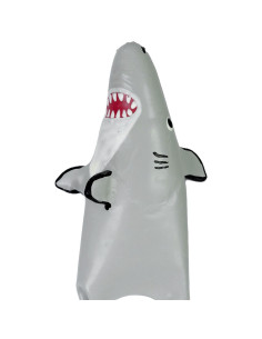 CONDOMERIE PRESERVATIVO DECORATIVO PINTADO A MANO TIBURON MODELO XL
