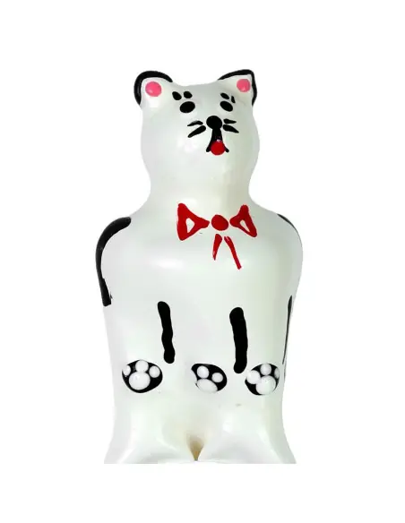 CONDOMERIE PRESERVATIVO DECORATIVO PINTADO A MANO GATO MODELO XL