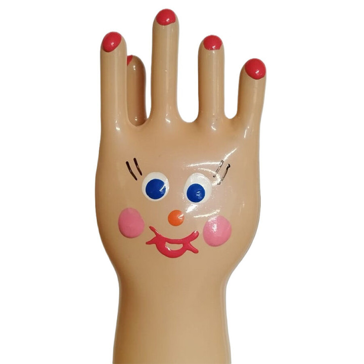 CONDOMERIE PRESERVATIVO DECORATIVO PINTADO A MANO GRAN MANO FELIZ XL