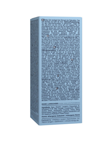 MISTER SIZE GEL RETARDANTE 50 ML