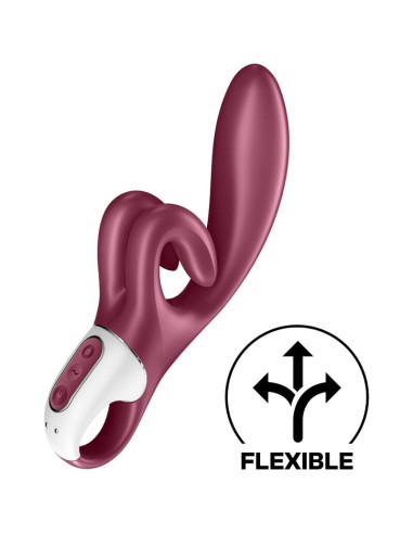 SATISFYER TOUCH ME VIBRADOR RABBIT ROJO
