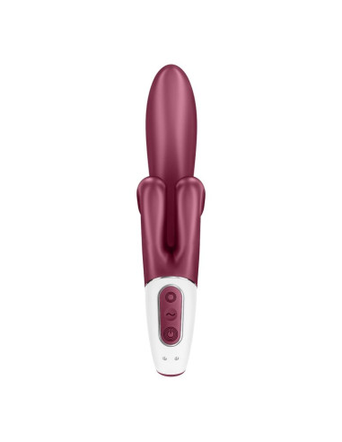 SATISFYER TOUCH ME VIBRADOR RABBIT ROJO