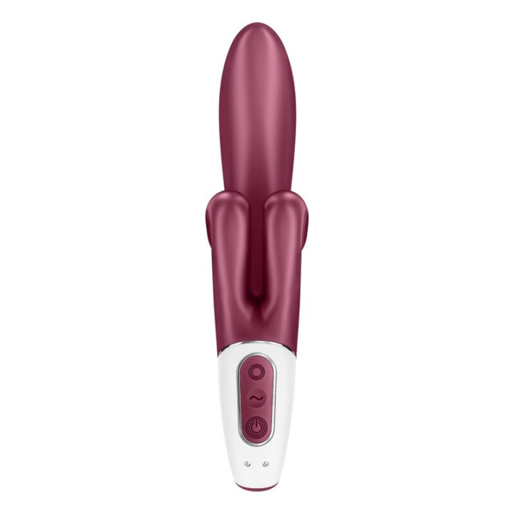 SATISFYER TOUCH ME VIBRADOR RABBIT ROJO