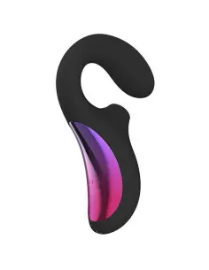 LELO ENIGMA DOBLE ESTIMULACION SUCCION MASAJEADOR NEGRO 2