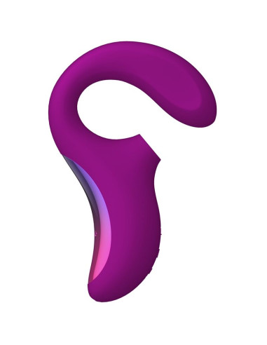 LELO ENIGMA DOBLE ESTIMULACION SUCCION MASAJEADOR MORADO