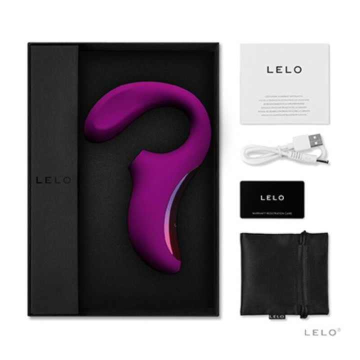 LELO ENIGMA CRUISE MASAJEADOR SONICO DOBLE ESTIMULACION MORADO
