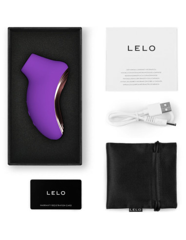 LELO SONA 2 TRAVEL MASAJEADOR SONICO DE CLITORIS MORADO
