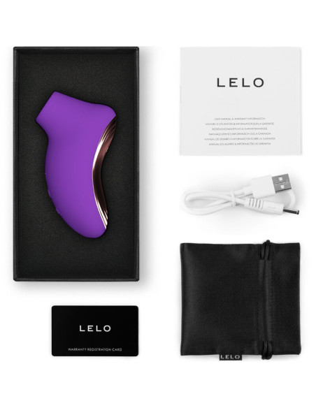 LELO SONA 2 TRAVEL MASAJEADOR SONICO DE CLITORIS MORADO LELO SONA 2 TRAVEL MASAJEADOR SONICO DE CLITORIS MORADO