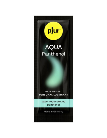 PJUR AQUA PANTHENOL LUBRICANTE BASE AGUA 2 ML PJUR AQUA PANTHENOL LUBRICANTE BASE AGUA 2 ML