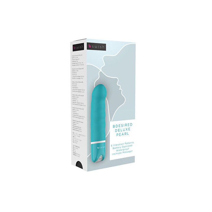 B SWISH BDESIRED DELUXE PEARL VIBRATOR JADE