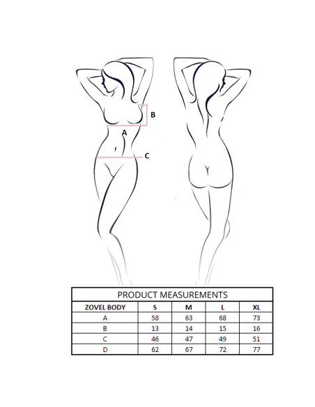 PASSION ZOVEL BODY GRIS CLARO S M PASSION ZOVEL BODY GRIS CLARO S M