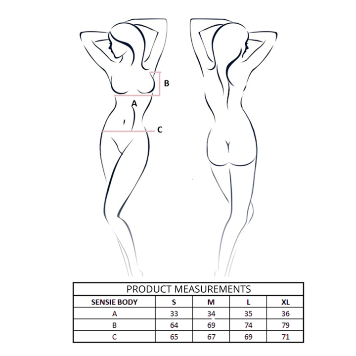 PASSION SENSIE BODY BURDEOS S M