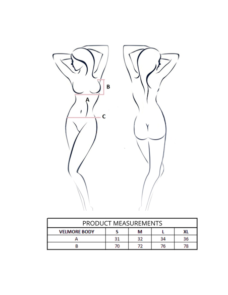 PASSION VELMORE BODY VIOLETA L XL PASSION VELMORE BODY VIOLETA L XL
