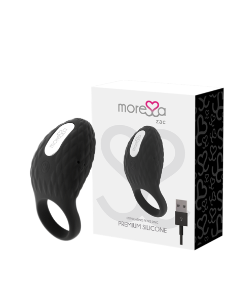 MORESSA ZAC ANILLO VIBRADOR RECARGABLE PREMIUM MORESSA ZAC ANILLO VIBRADOR RECARGABLE PREMIUM