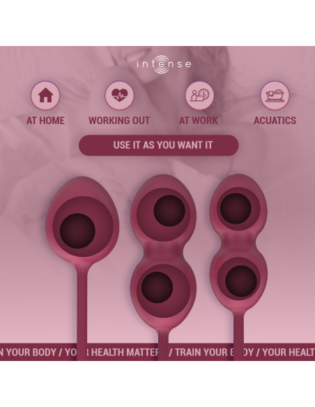 INTENSE CHARLI KIT BOLAS KEGEL VIOLET INTENSE CHARLI KIT BOLAS KEGEL VIOLET
