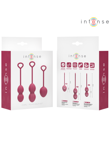 INTENSE CHARLI KIT BOLAS KEGEL VIOLET INTENSE CHARLI KIT BOLAS KEGEL VIOLET