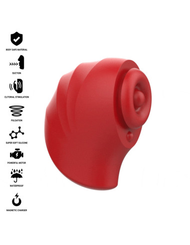 INTENSE DONNIE ESTIMULADOR CLITORIS ROJO VERDE