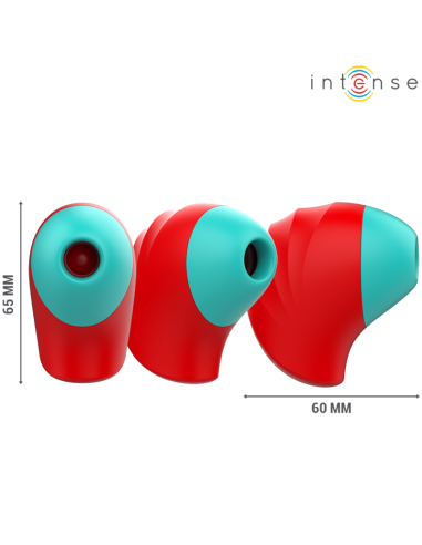 INTENSE DONNIE ESTIMULADOR CLITORIS ROJO VERDE