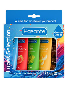 PASANTE PACK LUBRICANTES SABORES VARIADOS 5 UDS X 15 ML 2