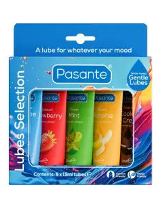 PASANTE PACK LUBRICANTES SABORES VARIADOS 5 UDS X 15 ML 2