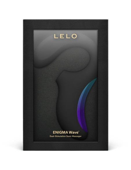 LELO ENIGMA WAVE MASAJEADOR TRIPLE VIBRACION NEGRO