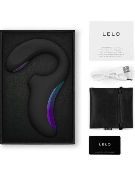 LELO ENIGMA DOUBLE SONIC VIBRADOR PUNTO G NEGRO LELO ENIGMA DOUBLE SONIC VIBRADOR PUNTO G NEGRO