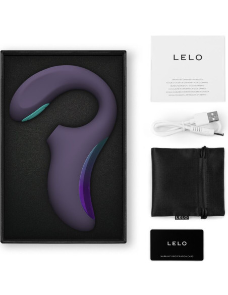 LELO ENIGMA DOUBLE SONIC VIBRADOR PUNTO G MORADO