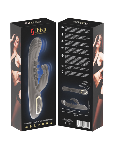 IBIZA VIBRADOR RABBIT PERLAS CON PULSACION IBIZA VIBRADOR RABBIT PERLAS CON PULSACION
