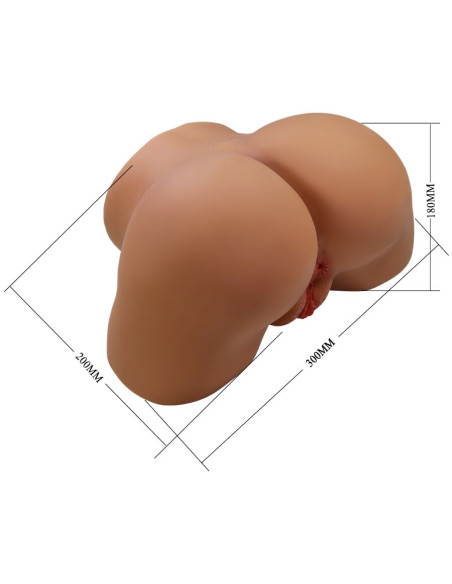 CRAZY BULL GERIANN TRASERO FEMENINO REALISTA VIBRADOR SUCCIONADOR CON SONIDO 55 KG CRAZY BULL GERIANN TRASERO FEMENINO REALISTA VIBRADOR SUCCIONADOR CON SONIDO 55 KG