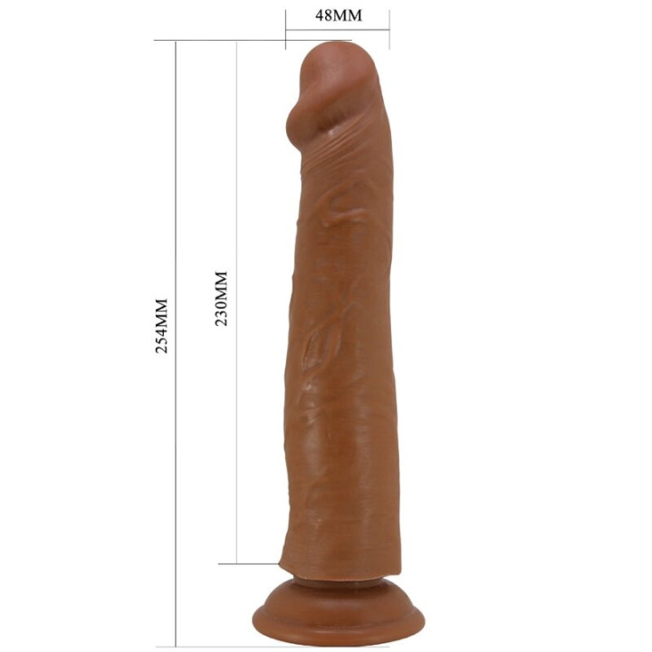 PRETTY LOVE SHARIFE DILDO REALISTICO 25 CM MULATO