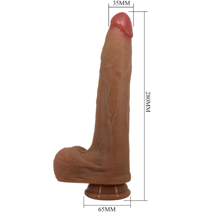 PRETTY LOVE ADLEY DILDO ULTRA REALISTICO 28 CM