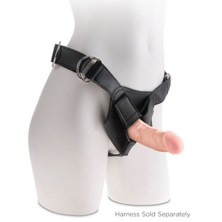 KING COCK DILDO TRIPLE DENSIDAD 23 CM