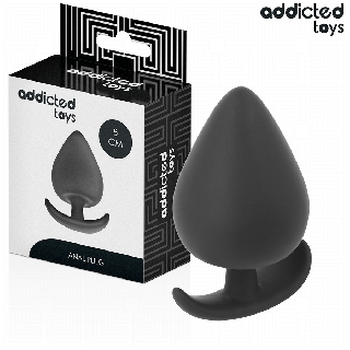 ADDICTED TOYS PLUG ANAL SILICONA TALLA L 8 CM