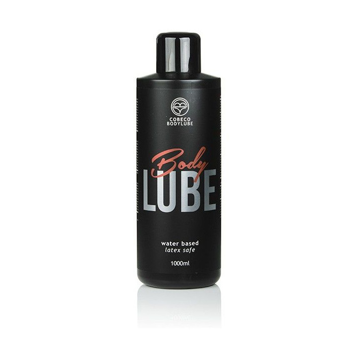 COBECO BODYLUBE BODY LUBE LUBRICANTE BASE AGUA LATEX SAFE 1000 ML