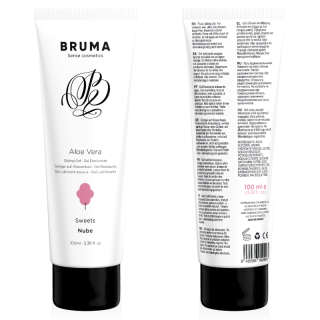 BRUMA GEL DESLIZANTE CON ALOE VERA SABOR A NUBE 100 ML