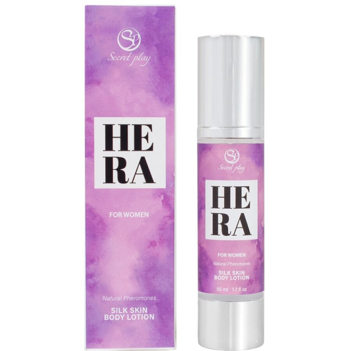 SECRETPLAY HERA LOCION PIEL DE SEDA PARA MUJERES 50 ML