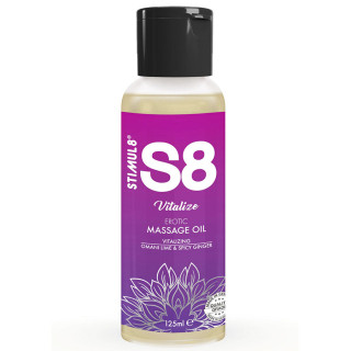 STIMUL8 S8 VITALIZE ACEITE DE MASAJE LIMA 125 ML