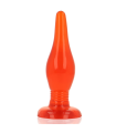 BAILE - RED SOFT TOUCH ANAL PLUG 14.2 CM
